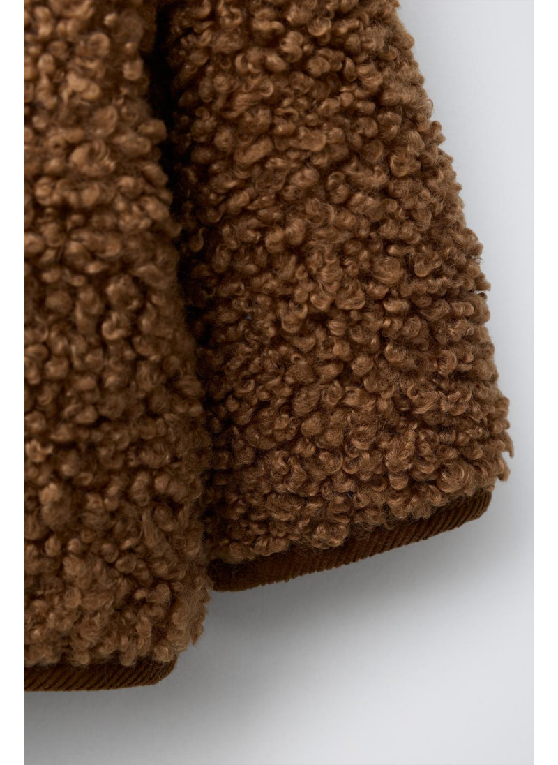 КУРТКА ИЗ ИСКУССТВЕННОЙ ОВЧИНЫ С НАВЕСНЫМИ ПЕТЛЯМИ КУРТКА ИЗ ИСКУССТВЕННОЙ ОВЧИНЫ С НАВЕСНЫМИ ПЕТЛЯМИ