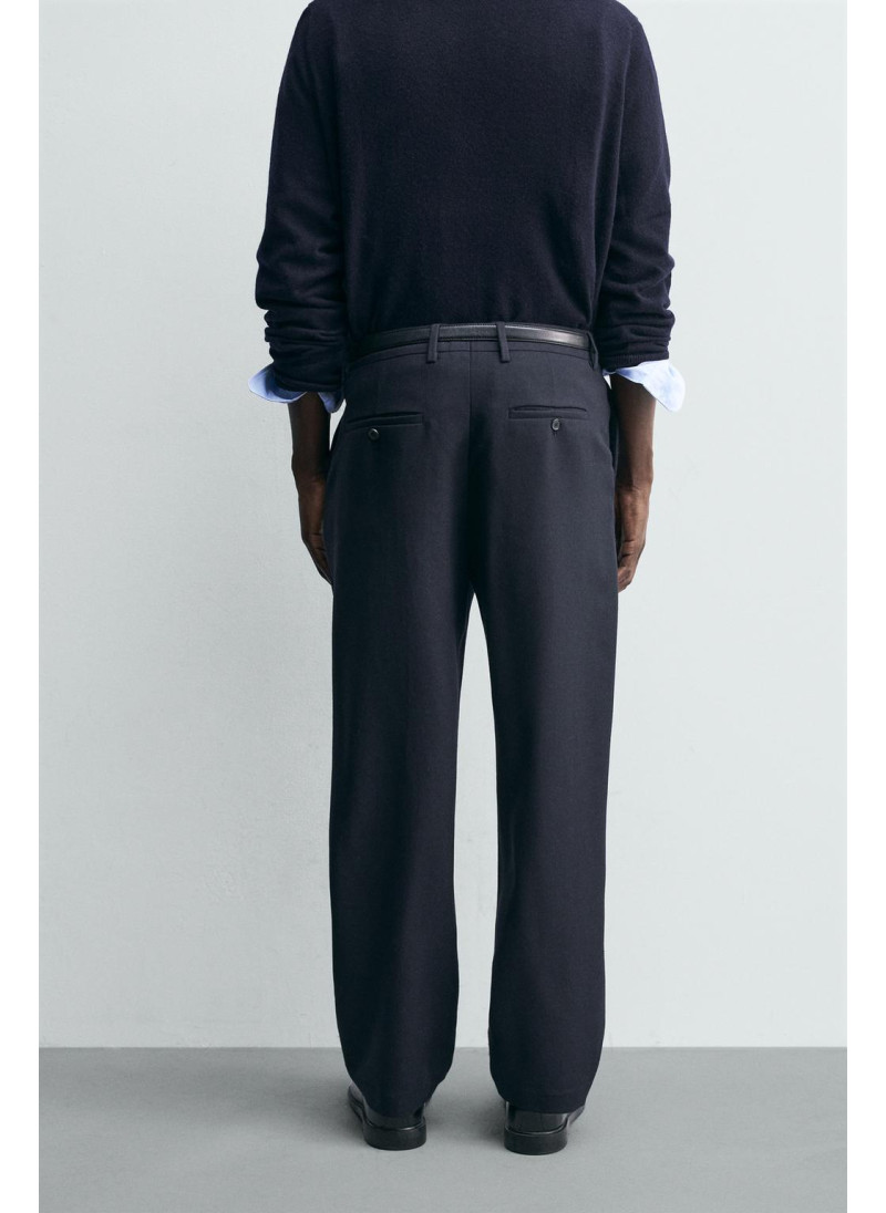 100% шерстяные брюки прямого кроя 100% шерстяные брюки прямого кроя