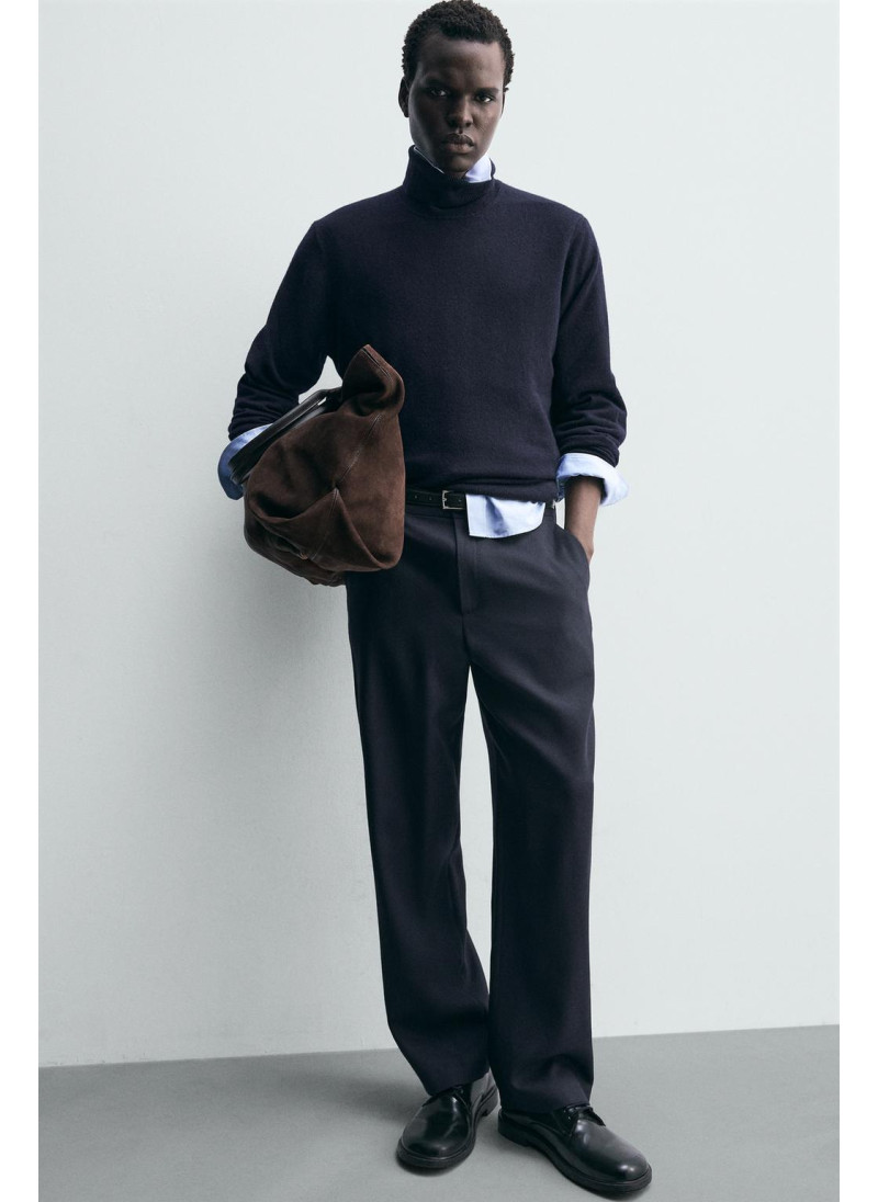 100% шерстяные брюки прямого кроя 100% шерстяные брюки прямого кроя