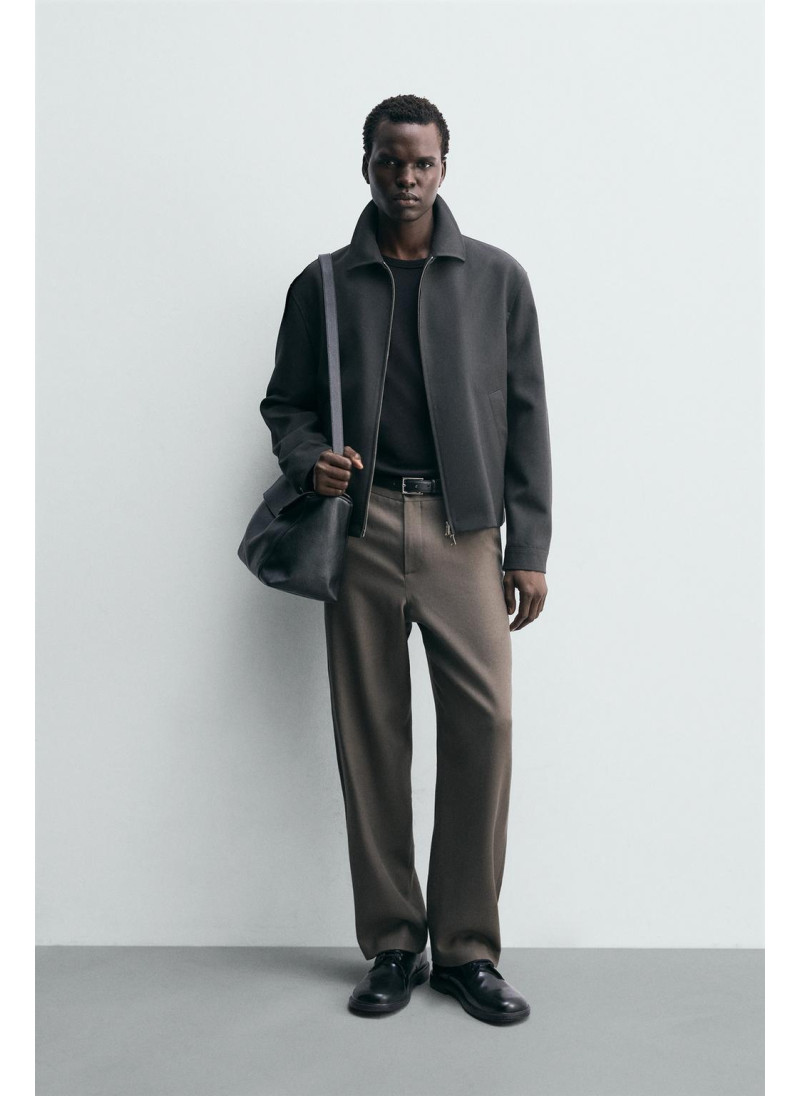 100% шерстяные брюки прямого ...