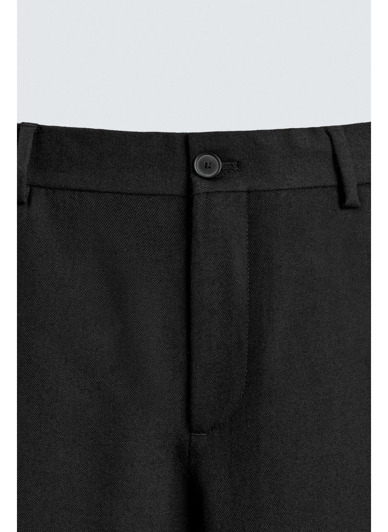 100% шерстяные брюки прямого кроя 100% шерстяные брюки прямого кроя