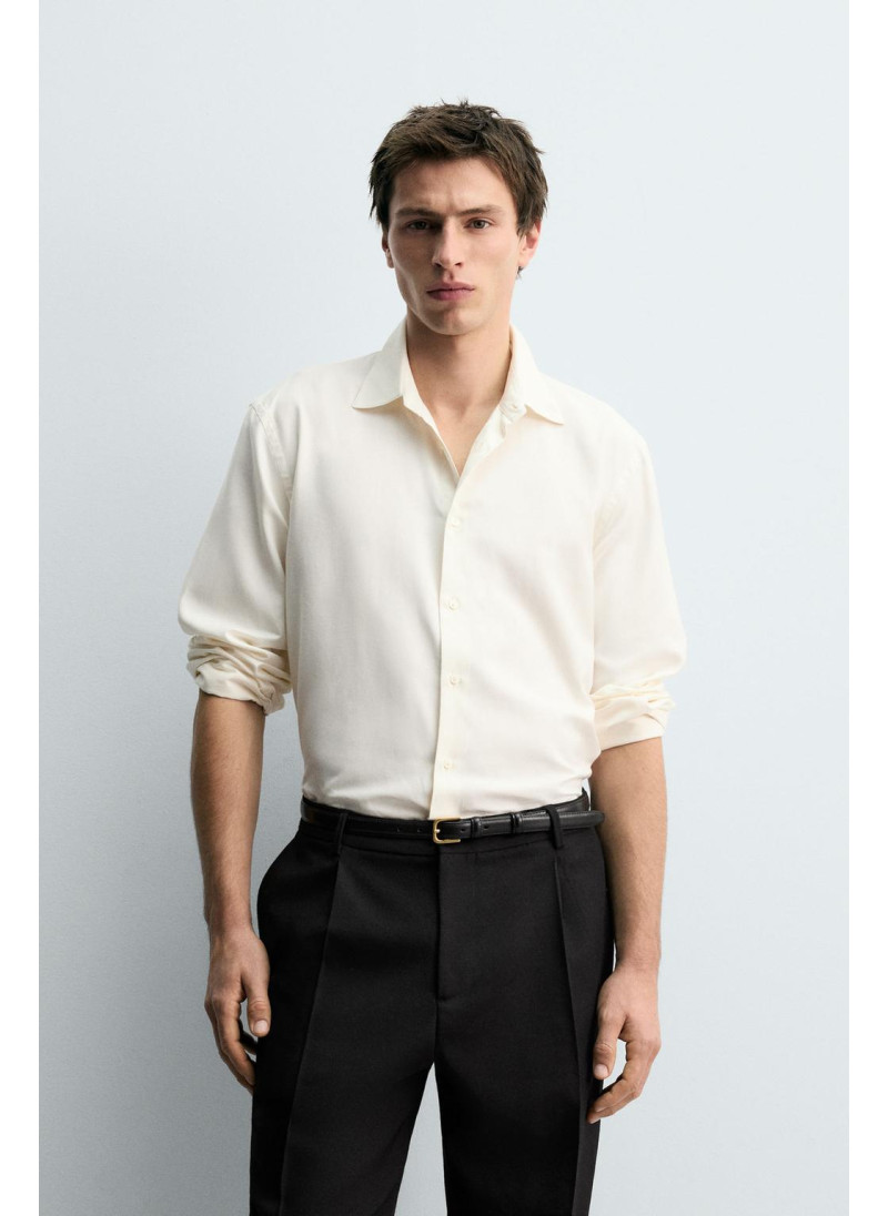 РУБАШКА ИЗ ХЛОПКА И ШЕРСТИ РУБАШКА ИЗ ХЛОПКА И ШЕРСТИ