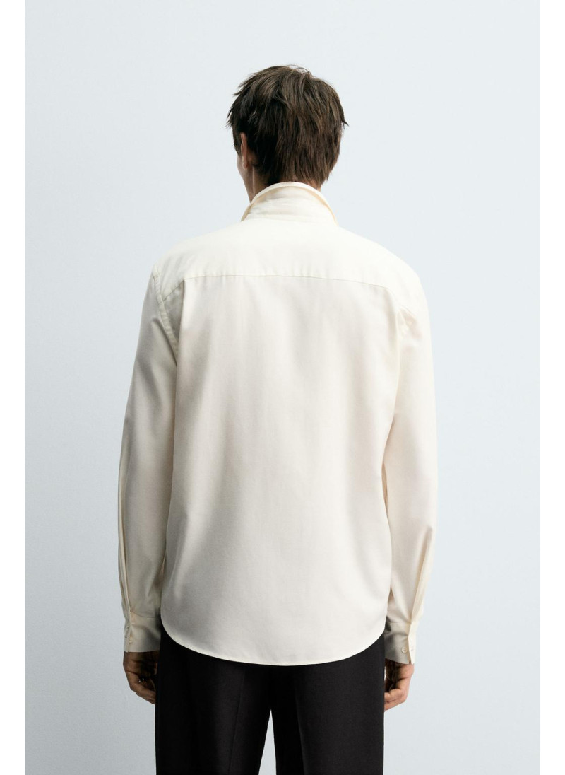 РУБАШКА ИЗ ХЛОПКА И ШЕРСТИ РУБАШКА ИЗ ХЛОПКА И ШЕРСТИ