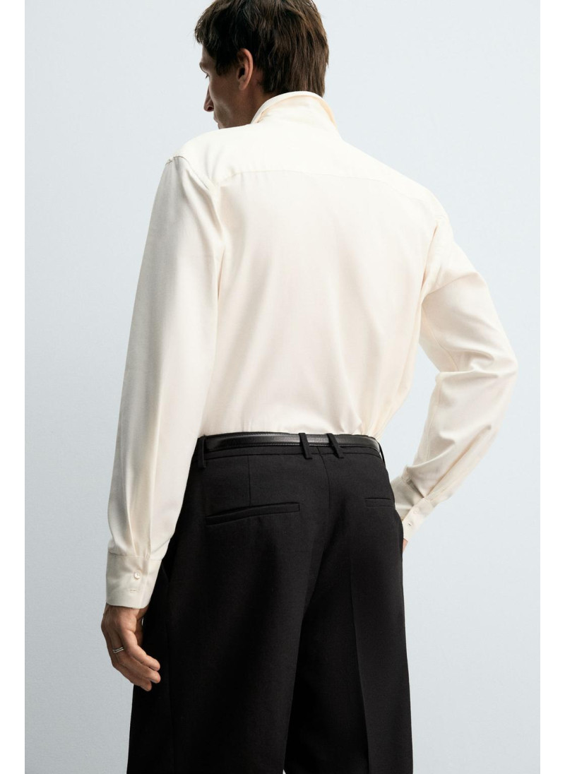 РУБАШКА ИЗ ХЛОПКА И ШЕРСТИ РУБАШКА ИЗ ХЛОПКА И ШЕРСТИ