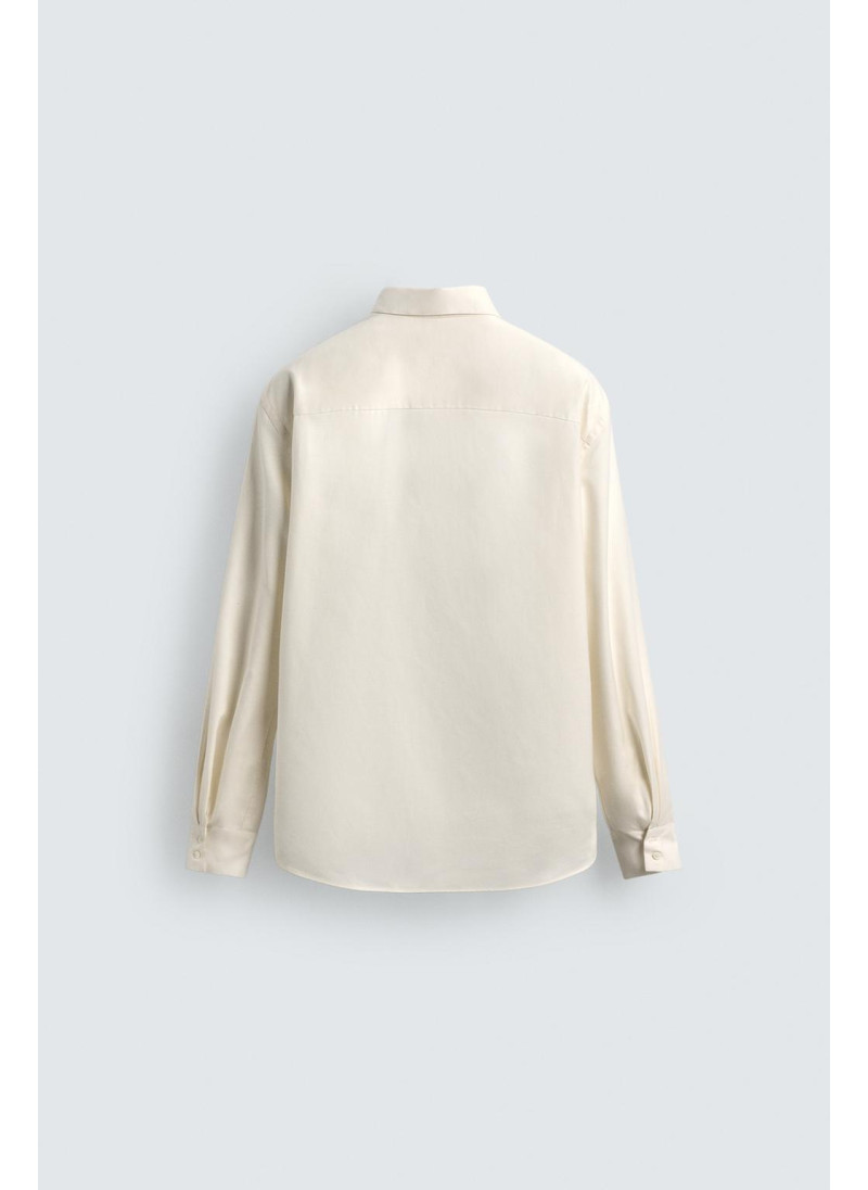 РУБАШКА ИЗ ХЛОПКА И ШЕРСТИ РУБАШКА ИЗ ХЛОПКА И ШЕРСТИ