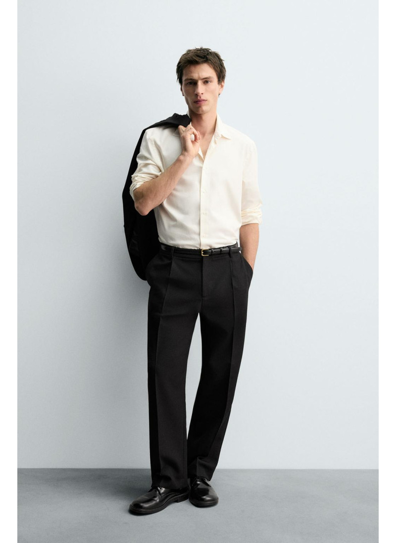 РУБАШКА ИЗ ХЛОПКА И ШЕРСТИ