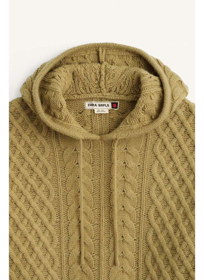 Трикотажная толстовка с капюшоном Трикотажная толстовка с капюшоном