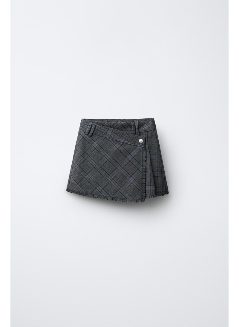 ЮБКА-ШОРТЫ В КЛЕТКУ В СТИЛЕ ...