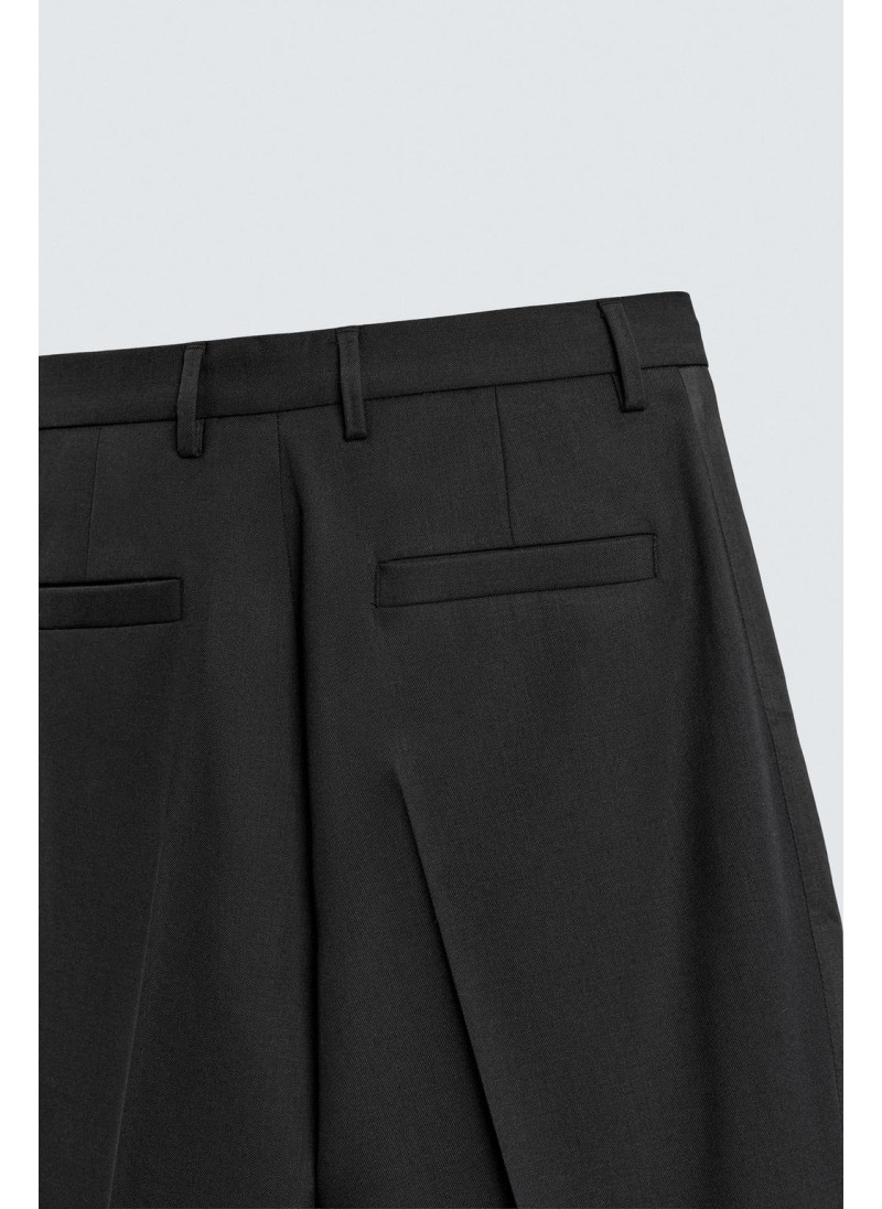 Брюки-клеш из шерстяной смеси Брюки-клеш из шерстяной смеси