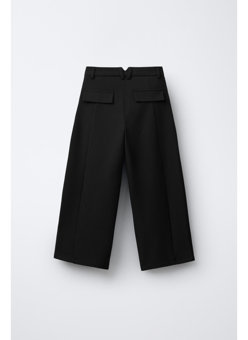 Брюки бочонкового покроя с застрочками Брюки бочонкового покроя с застрочками