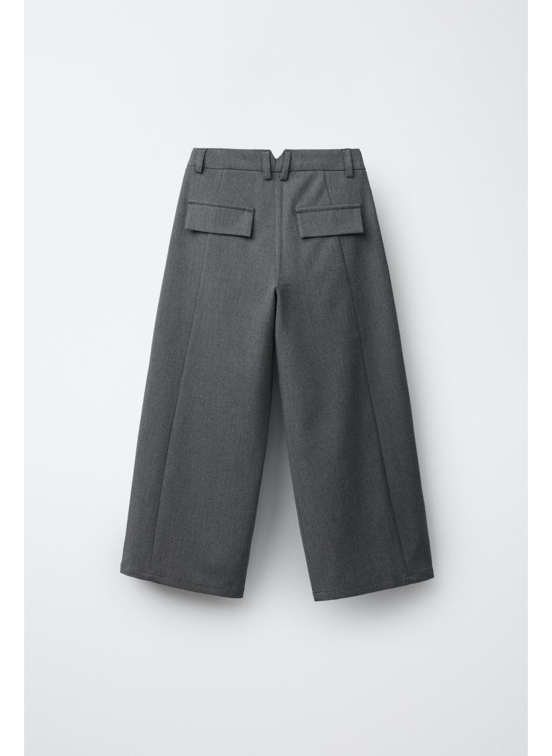 Брюки бочонкового покроя с застрочками Брюки бочонкового покроя с застрочками