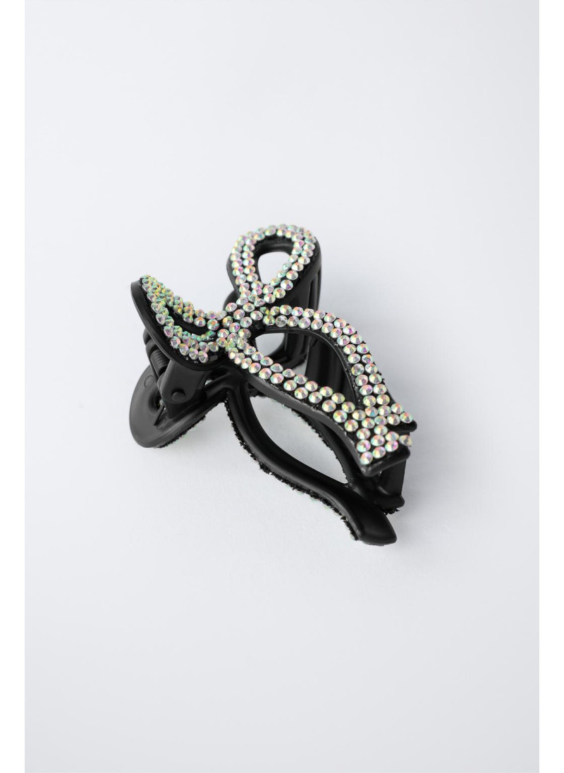 ЗАКОЛКА ДЛЯ ВОЛОС СО СТРАЗАМИ И БАНТОМ ЗАКОЛКА ДЛЯ ВОЛОС СО СТРАЗАМИ И БАНТОМ