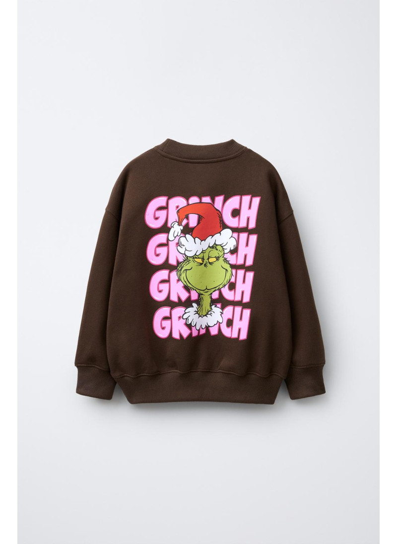 ТОЛСТОВКА С ПРИНТОМ ГРИНЧА ™ DR. SEUSS ENTERPRISES © ТОЛСТОВКА С ПРИНТОМ ГРИНЧА ™ DR. SEUSS ENTERPRISES ©