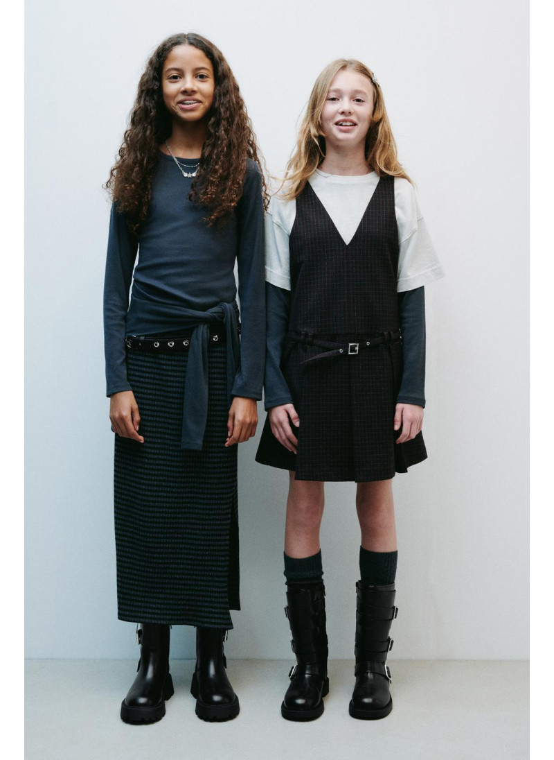 Ботинки из кожи с пряжкой