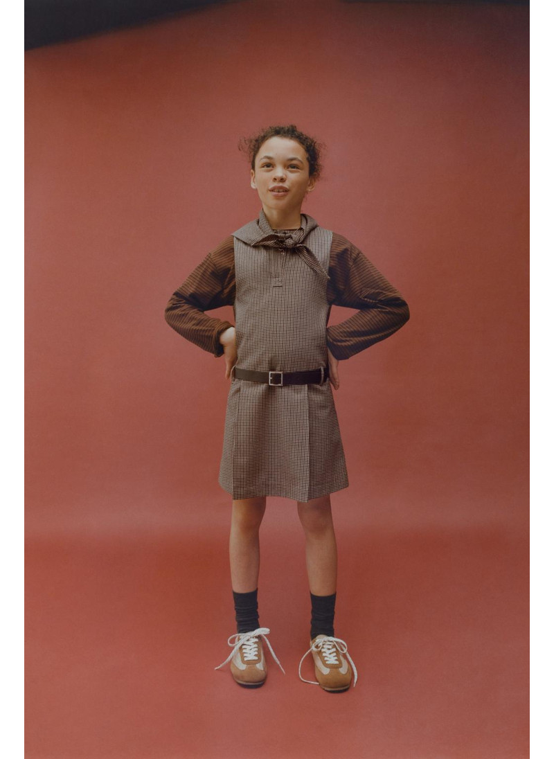 САРАФАН В КЛЕТКУ СО СЪЕМНЫМ...