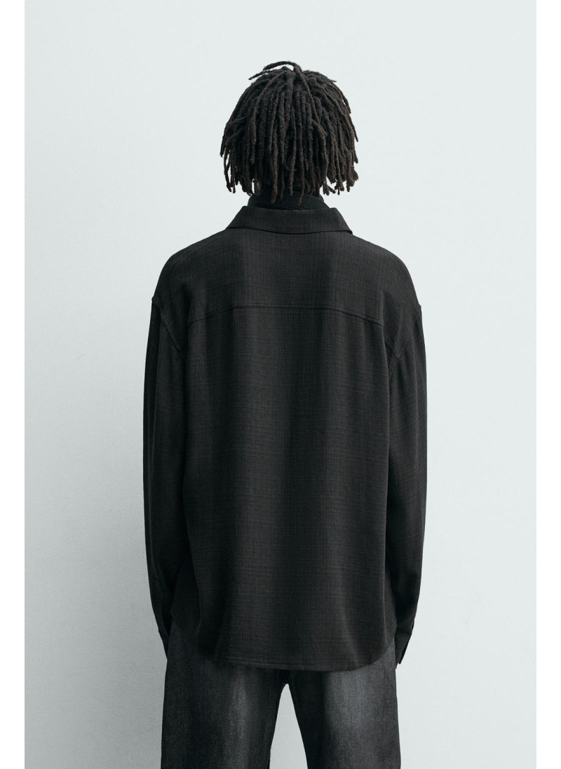 РУБАШКА ИЗ ВИСКОЗЫ И ХЛОПКА РУБАШКА ИЗ ВИСКОЗЫ И ХЛОПКА