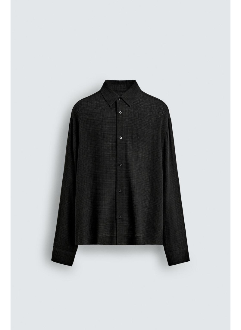 РУБАШКА ИЗ ВИСКОЗЫ И ХЛОПКА РУБАШКА ИЗ ВИСКОЗЫ И ХЛОПКА