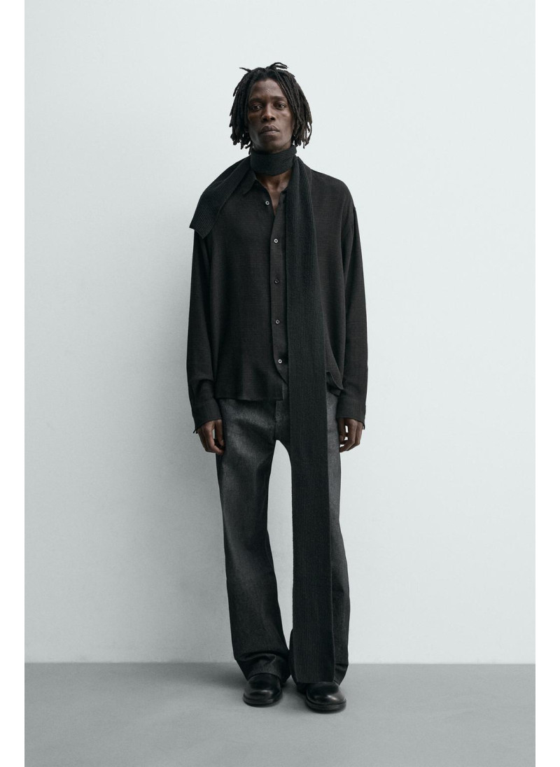 РУБАШКА ИЗ ВИСКОЗЫ И ХЛОПКА