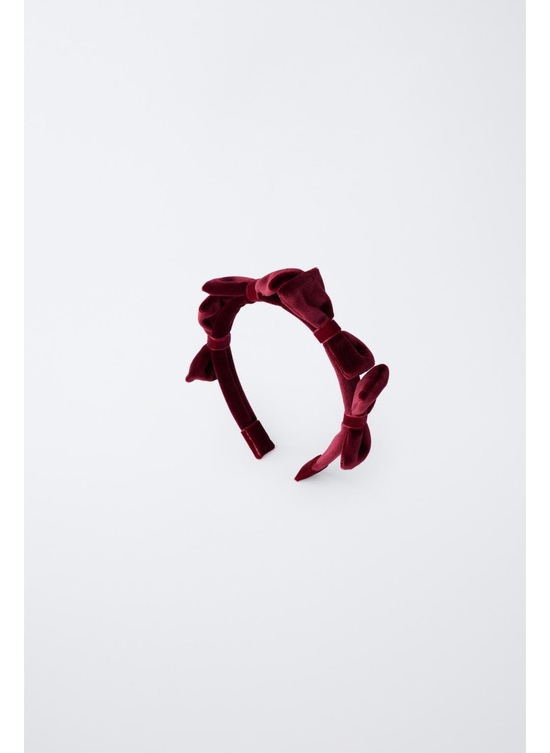 ВЕЛЬВЕТОВЫЙ ОБОДОК С БАНТАМИ ВЕЛЬВЕТОВЫЙ ОБОДОК С БАНТАМИ