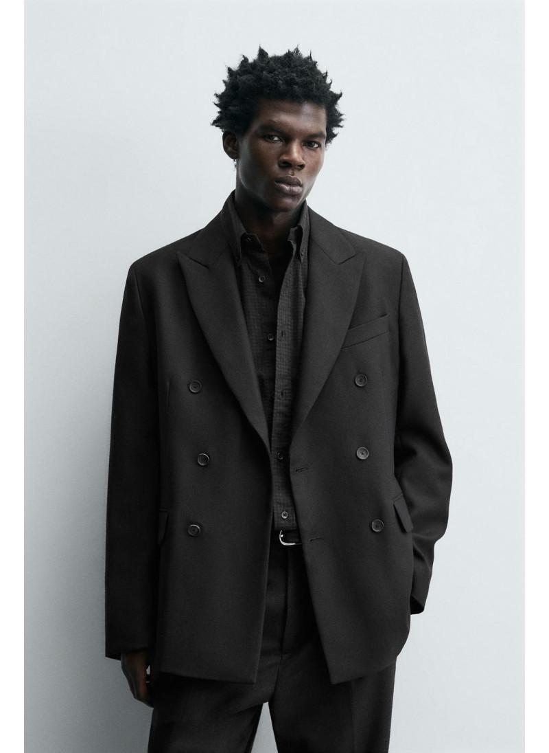 ДВУБОРТНЫЙ КОСТЮМНЫЙ БЛЕЙЗЕР ИЗ СМЕСОВОЙ ШЕРСТИ LIMITED EDITION ДВУБОРТНЫЙ КОСТЮМНЫЙ БЛЕЙЗЕР ИЗ СМЕСОВОЙ ШЕРСТИ LIMITED EDITION