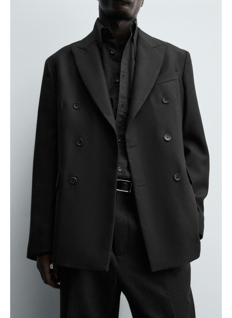 ДВУБОРТНЫЙ КОСТЮМНЫЙ БЛЕЙЗЕР ИЗ СМЕСОВОЙ ШЕРСТИ LIMITED EDITION ДВУБОРТНЫЙ КОСТЮМНЫЙ БЛЕЙЗЕР ИЗ СМЕСОВОЙ ШЕРСТИ LIMITED EDITION