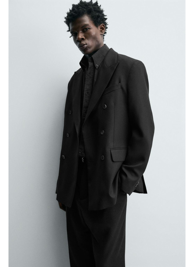 ДВУБОРТНЫЙ КОСТЮМНЫЙ БЛЕЙЗЕР ИЗ СМЕСОВОЙ ШЕРСТИ LIMITED EDITION ДВУБОРТНЫЙ КОСТЮМНЫЙ БЛЕЙЗЕР ИЗ СМЕСОВОЙ ШЕРСТИ LIMITED EDITION