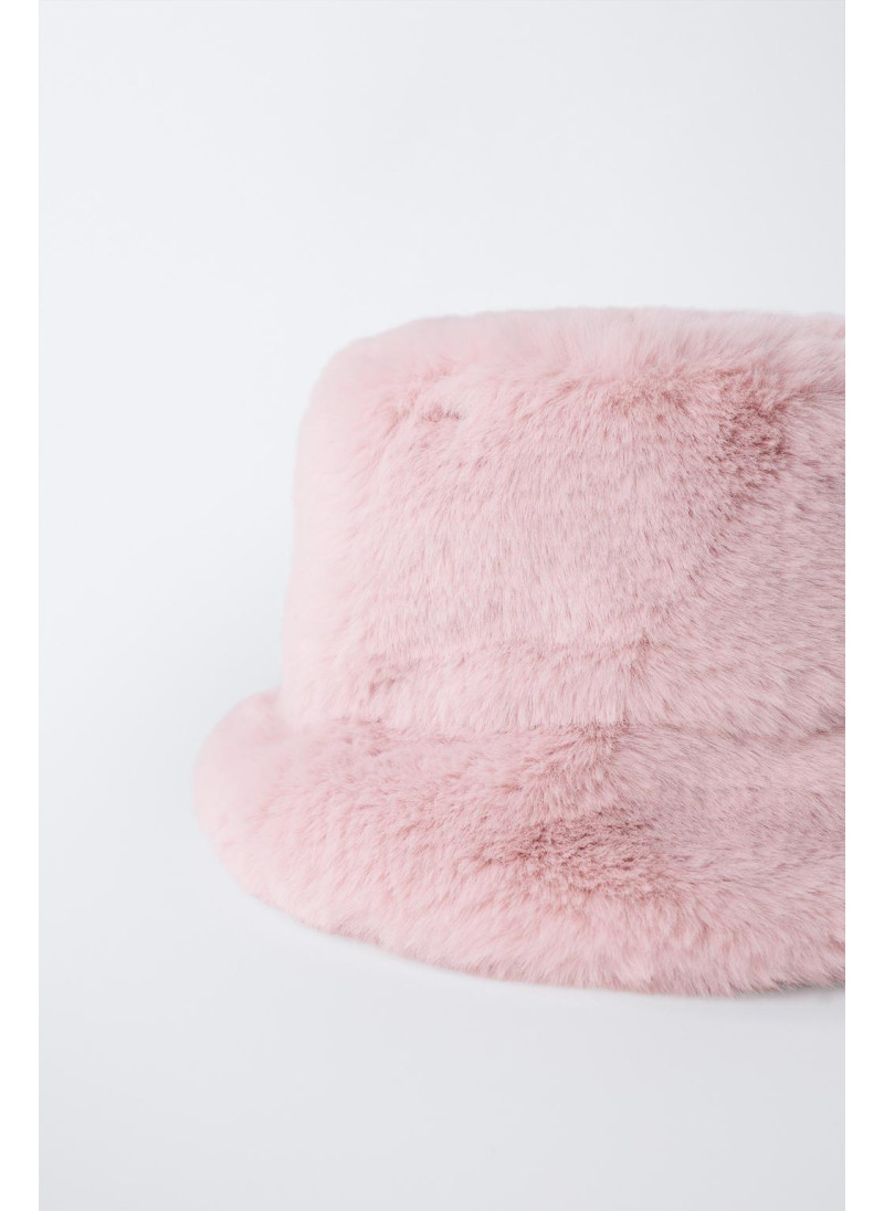Шляпа-ведро из искусственного меха Шляпа-ведро из искусственного меха
