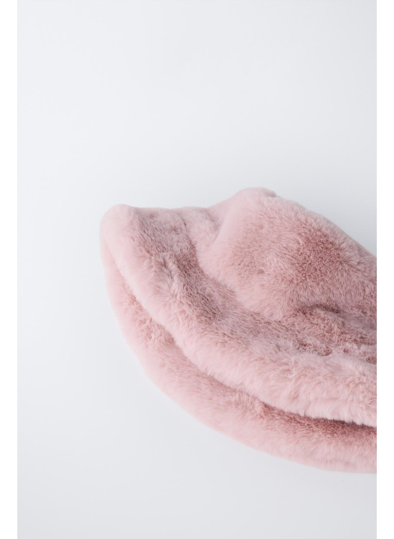 Шляпа-ведро из искусственного меха Шляпа-ведро из искусственного меха