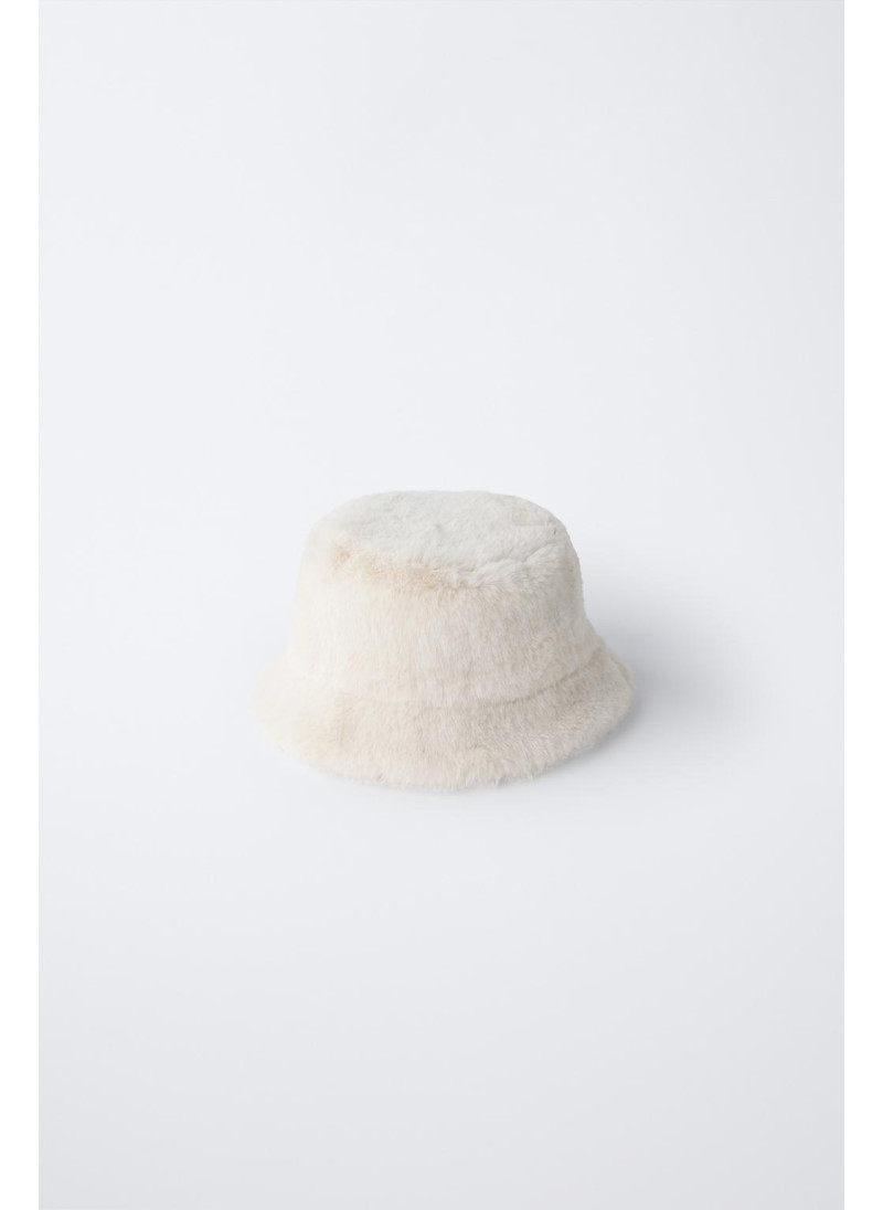 Шляпа-ведро из искусственного меха Шляпа-ведро из искусственного меха
