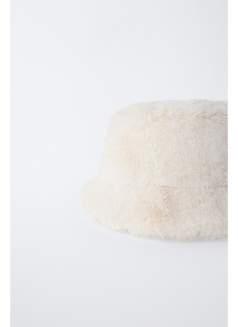 Шляпа-ведро из искусственного меха Шляпа-ведро из искусственного меха