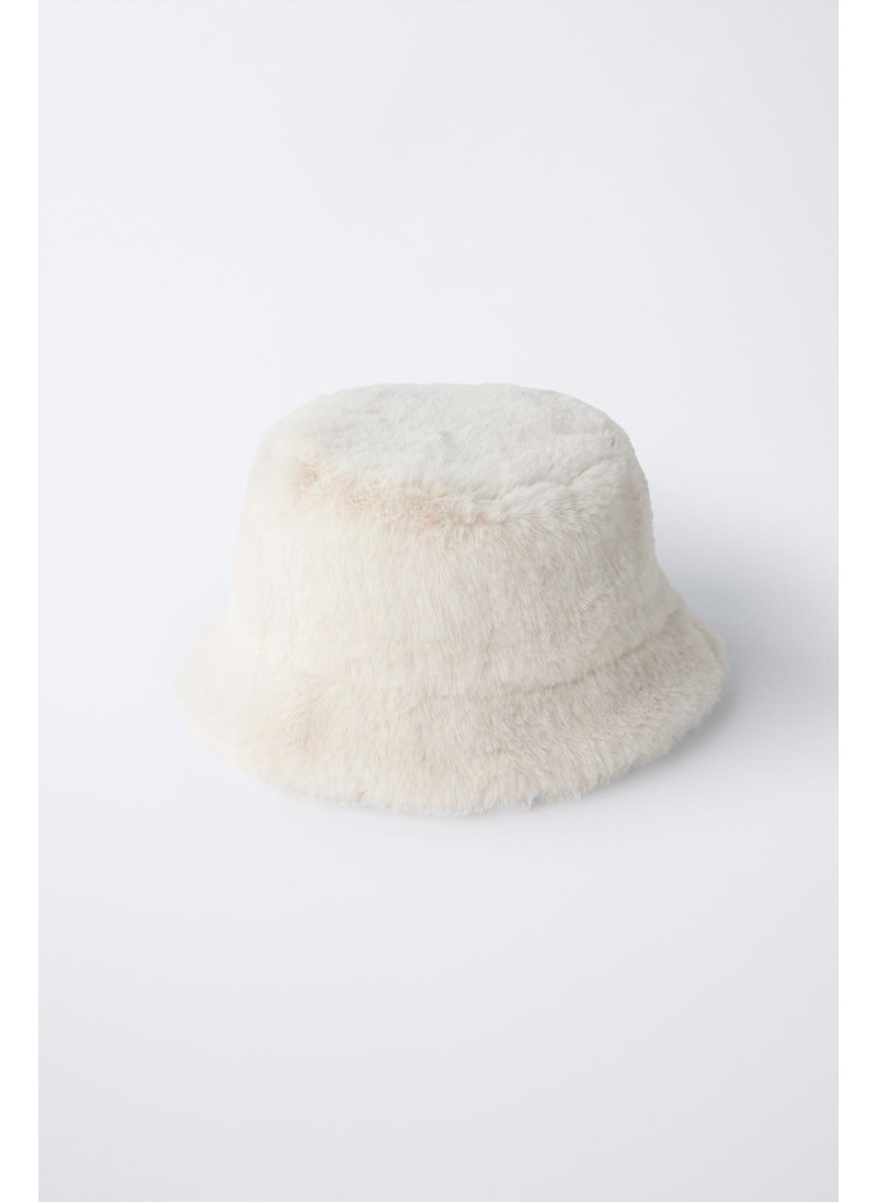 Шляпа-ведро из искусственного меха Шляпа-ведро из искусственного меха