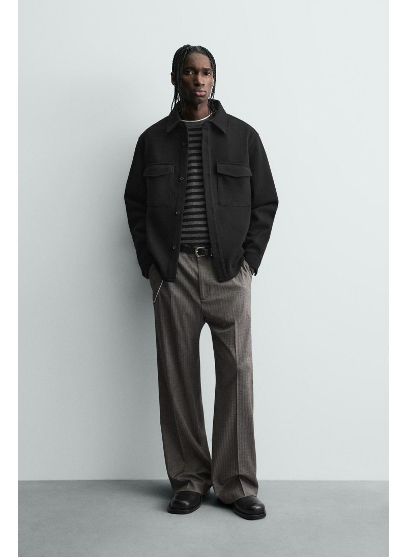 КУРТКА-РУБАШКА ИЗ САРЖИ WATER REPELLENT КУРТКА-РУБАШКА ИЗ САРЖИ WATER REPELLENT