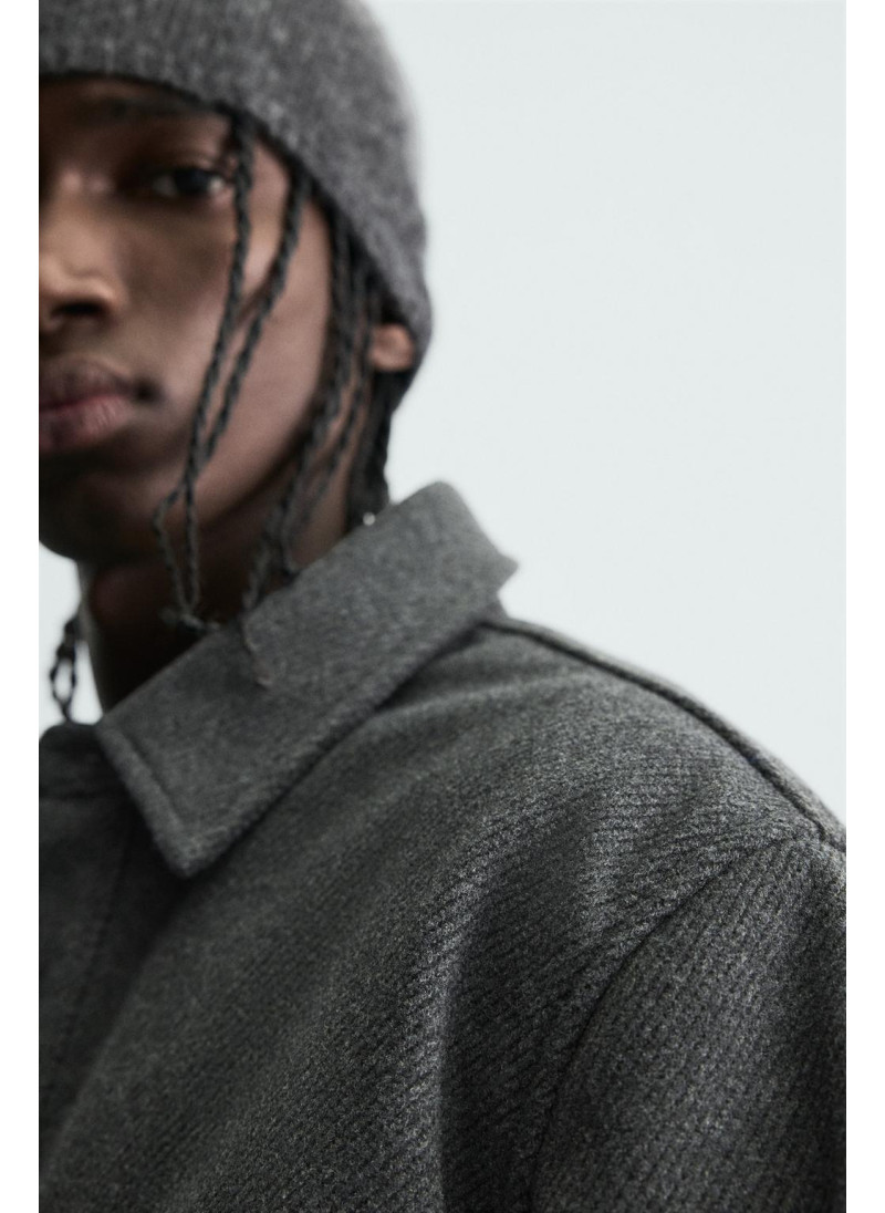 КУРТКА-РУБАШКА ИЗ САРЖИ WATER REPELLENT КУРТКА-РУБАШКА ИЗ САРЖИ WATER REPELLENT