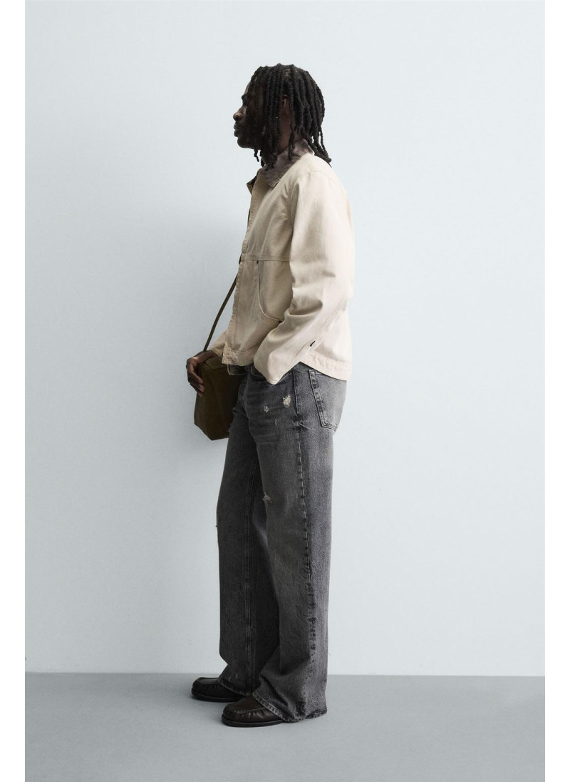 Куртка с контрастным воротником Куртка с контрастным воротником