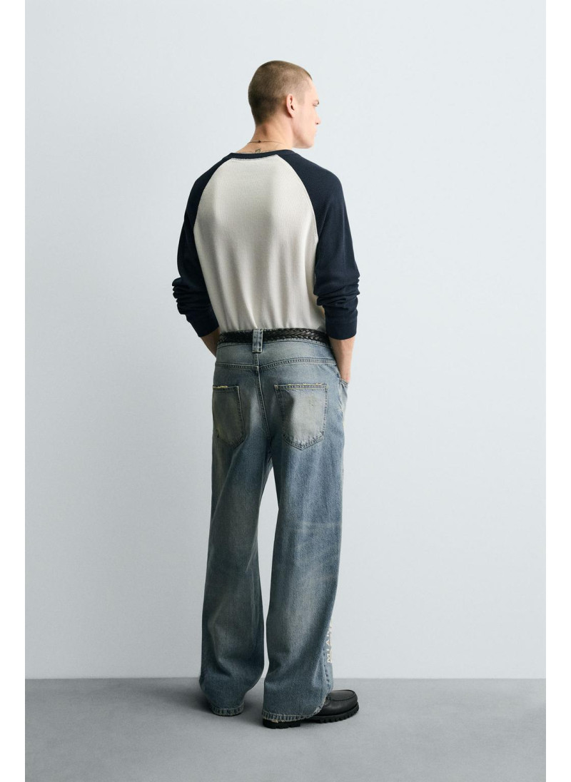 ДЖИНСЫ RELAXED FIT С ВЫШИВКОЙ NFL MIAMI DOLPHINS ДЖИНСЫ RELAXED FIT С ВЫШИВКОЙ NFL MIAMI DOLPHINS