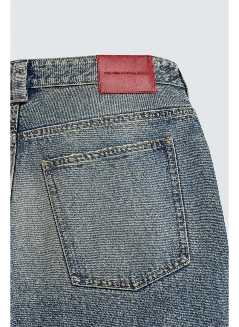 ДЖИНСЫ RELAXED FIT С ВЫШИВКОЙ NFL MIAMI DOLPHINS ДЖИНСЫ RELAXED FIT С ВЫШИВКОЙ NFL MIAMI DOLPHINS