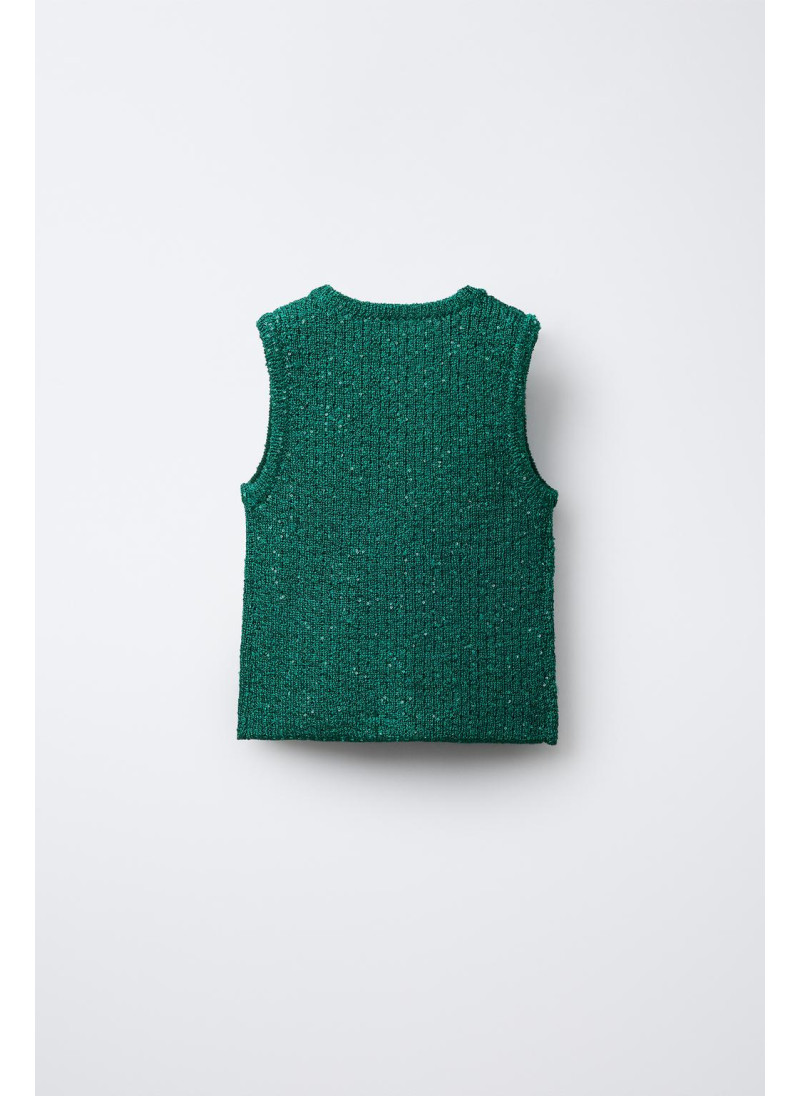 ТРИКОТАЖНЫЙ ТОП С ПАЙЕТКАМИ ТРИКОТАЖНЫЙ ТОП С ПАЙЕТКАМИ