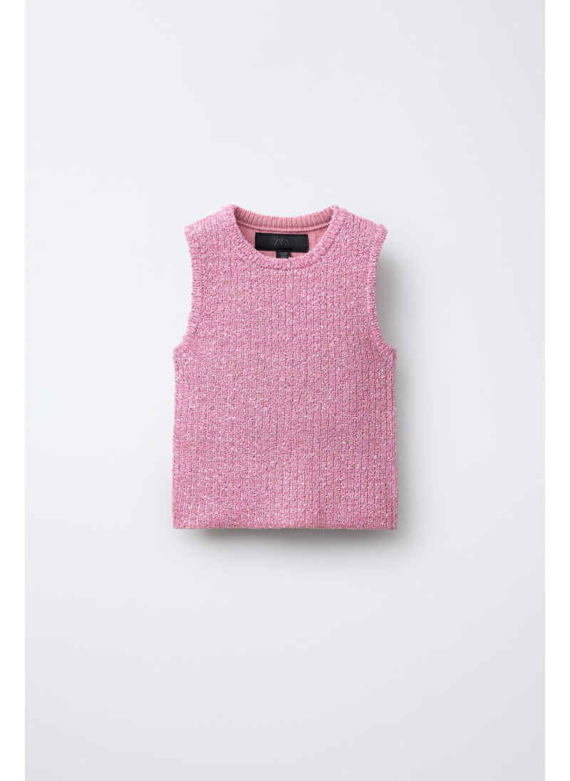 ТРИКОТАЖНЫЙ ТОП С ПАЙЕТКАМ�...