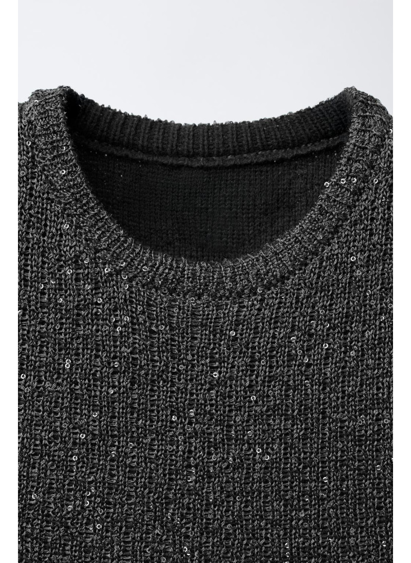 ТРИКОТАЖНЫЙ ТОП С ПАЙЕТКАМИ ТРИКОТАЖНЫЙ ТОП С ПАЙЕТКАМИ