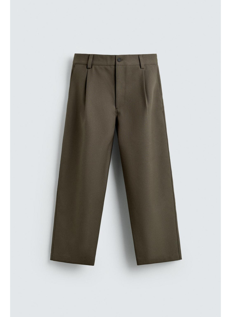 Брюки с завышенной талией и манжетами на резинке Брюки с завышенной талией и манжетами на резинке