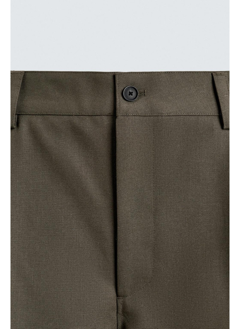 Брюки с завышенной талией и манжетами на резинке Брюки с завышенной талией и манжетами на резинке