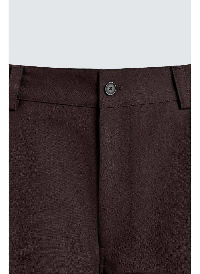 Брюки с завышенной талией и манжетами на резинке Брюки с завышенной талией и манжетами на резинке