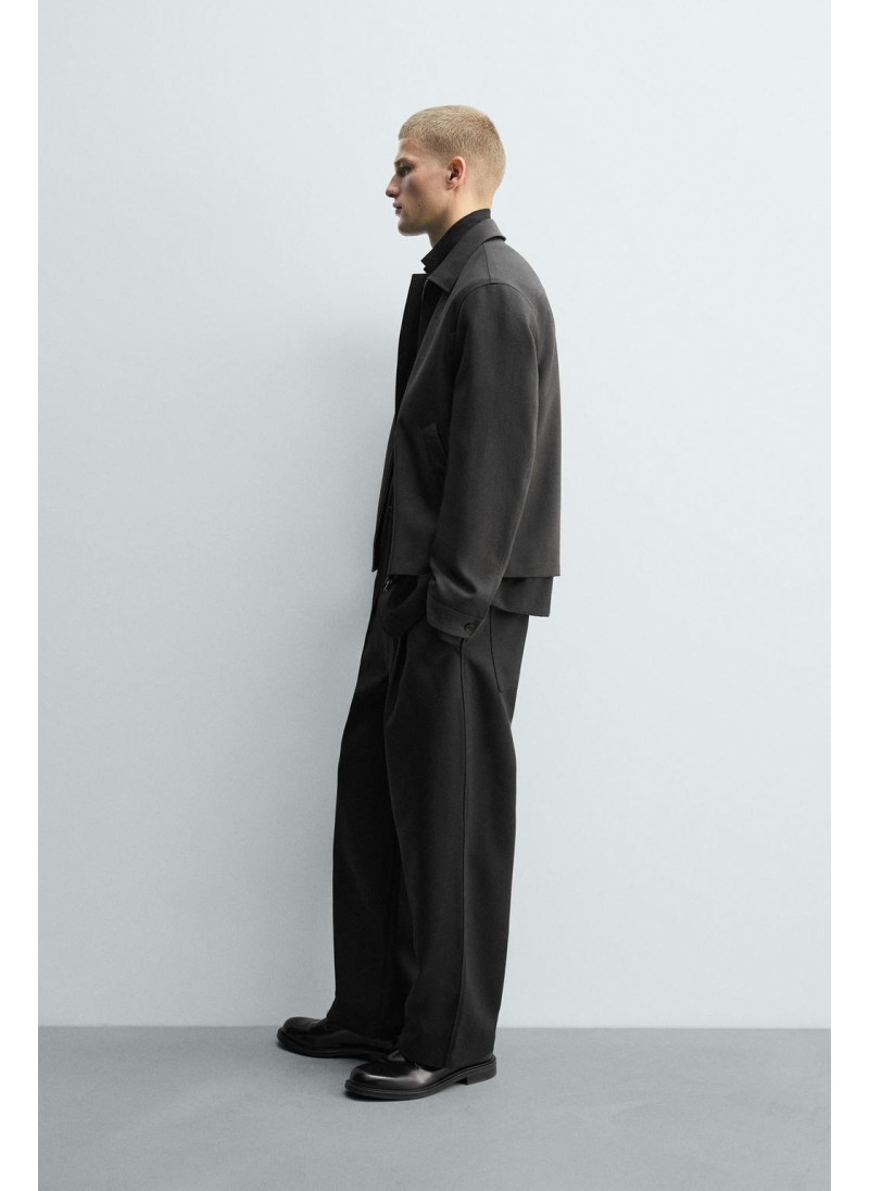 Брюки с завышенной талией и манжетами на резинке Брюки с завышенной талией и манжетами на резинке