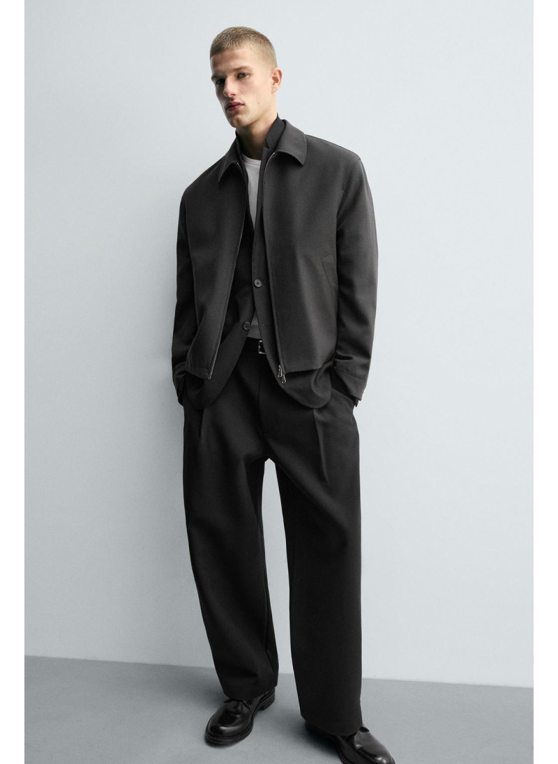 Брюки с завышенной талией и манжетами на резинке Брюки с завышенной талией и манжетами на резинке