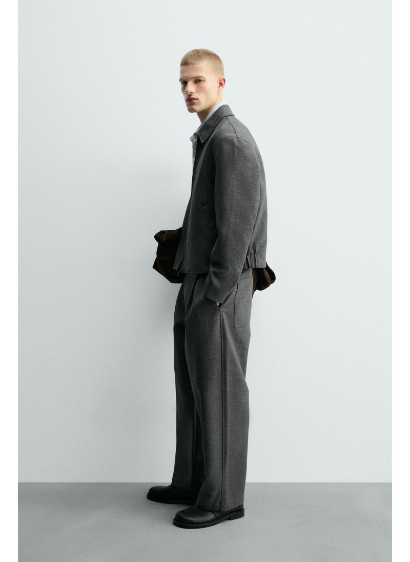 Брюки с завышенной талией и манжетами на резинке Брюки с завышенной талией и манжетами на резинке