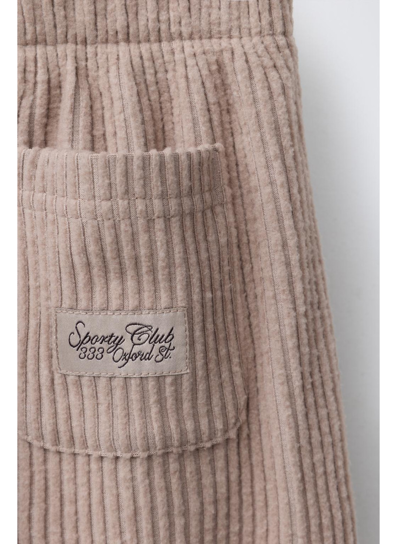 БРЮКИ В РУБЧИК ИЗ МЯГКОЙ ТКАНИ БРЮКИ В РУБЧИК ИЗ МЯГКОЙ ТКАНИ