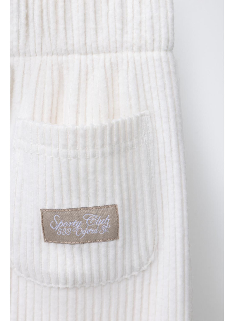 БРЮКИ В РУБЧИК ИЗ МЯГКОЙ ТКАНИ БРЮКИ В РУБЧИК ИЗ МЯГКОЙ ТКАНИ