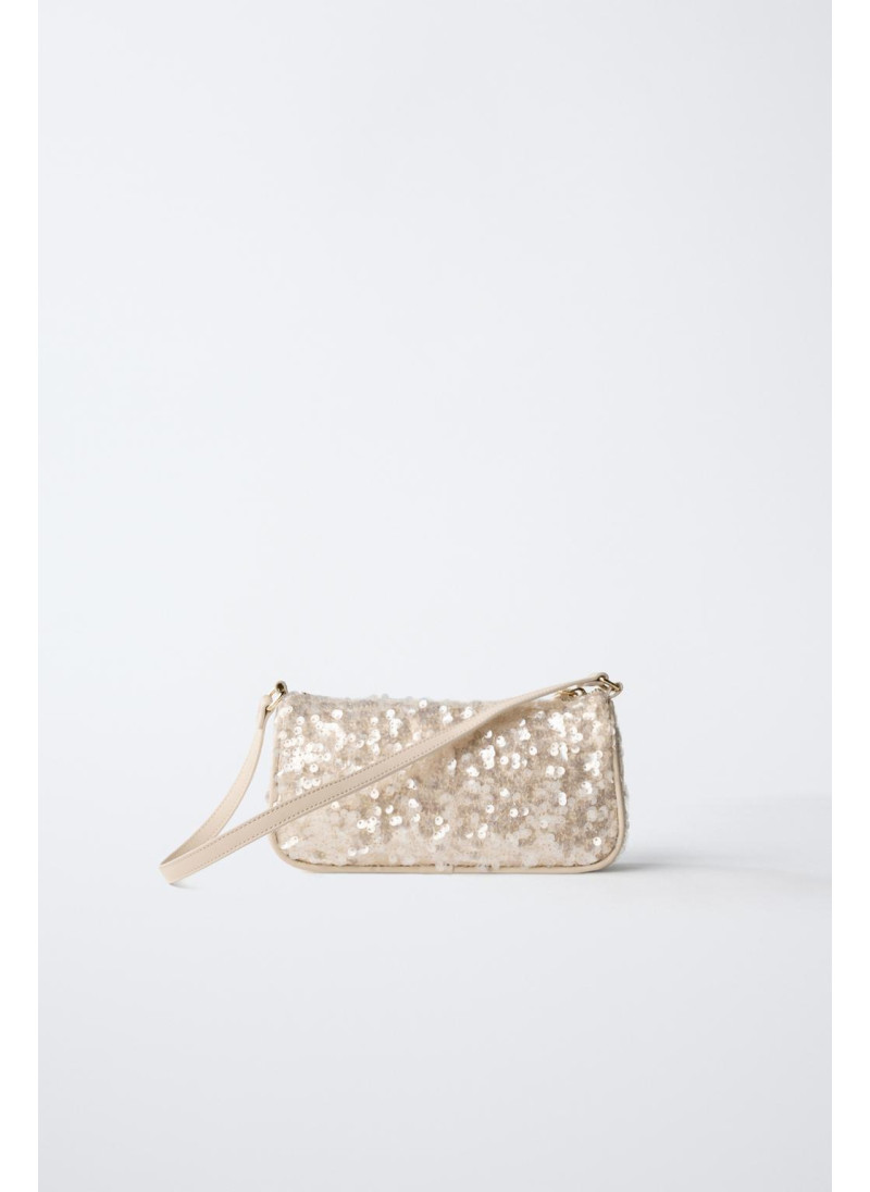 Сумка на плечо с пайетками Сумка на плечо с пайетками