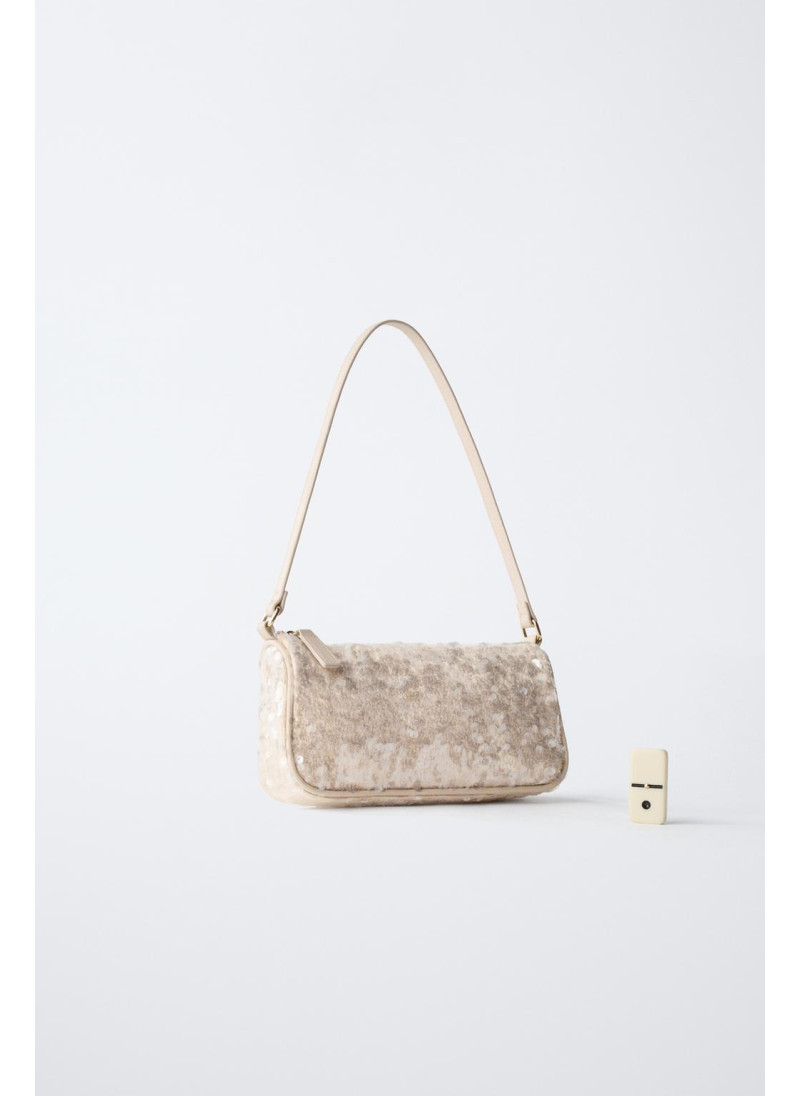 Сумка на плечо с пайетками Сумка на плечо с пайетками