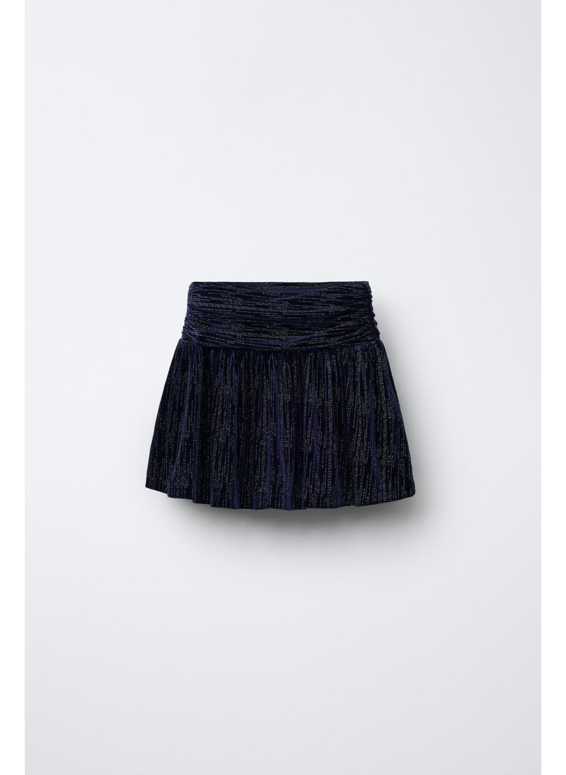 Юбка из блестящего бархата Юбка из блестящего бархата